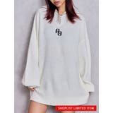 【SHOPLIST限定】GGハーフZIPニットトップス | GYDA | 詳細画像1