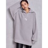 【SHOPLIST限定】GGハーフZIPニットトップス | GYDA | 詳細画像12