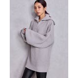 【SHOPLIST限定】GGハーフZIPニットトップス | GYDA | 詳細画像13