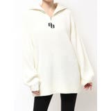 【SHOPLIST限定】GGハーフZIPニットトップス | GYDA | 詳細画像18