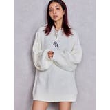 【SHOPLIST限定】GGハーフZIPニットトップス | GYDA | 詳細画像2