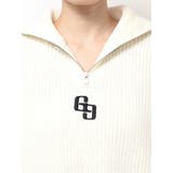 【SHOPLIST限定】GGハーフZIPニットトップス | GYDA | 詳細画像24