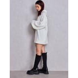 【SHOPLIST限定】GGハーフZIPニットトップス | GYDA | 詳細画像5