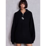 【SHOPLIST限定】GGハーフZIPニットトップス | GYDA | 詳細画像7