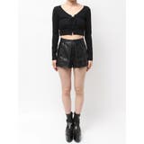 フロントレースアップショートトップス | GYDA | 詳細画像26 