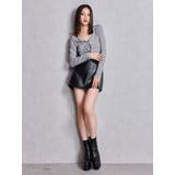 フロントレースアップショートトップス | GYDA | 詳細画像5 