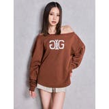 アームギャザーSymmetry GYDAオフショルスウェットトップス | GYDA | 詳細画像10