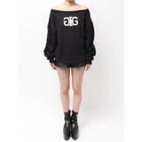 アームギャザーSymmetry GYDAオフショルスウェットトップス | GYDA | 詳細画像21