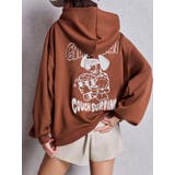 ブラウン | COUCH SURFING GYDALMATIANスウェットパーカー | GYDA