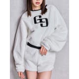 オフホワイト | GG ECO FURショートトップス | GYDA