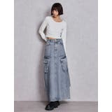 2WAYレースアップラメテレコトップス | GYDA | 詳細画像4