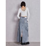 2WAYレースアップラメテレコトップス | GYDA | 詳細画像5