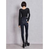 2WAYレースアップラメテレコトップス | GYDA | 詳細画像9