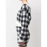 CHECK shaggyニットカーディガン | GYDA | 詳細画像15 