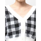 CHECK shaggyニットカーディガン | GYDA | 詳細画像17 