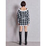 CHECK shaggyニットカーディガン | GYDA | 詳細画像5 