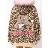 GYDA×GALFY bijou logo leopard BIG パーカー | GYDA | 詳細画像12 
