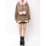 GYDA×GALFY bijou logo leopard BIG パーカー | GYDA | 詳細画像19 