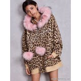 GYDA×GALFY bijou logo leopard BIG パーカー | GYDA | 詳細画像3 