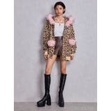 GYDA×GALFY bijou logo leopard BIG パーカー | GYDA | 詳細画像6 