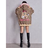 GYDA×GALFY bijou logo leopard BIG パーカー | GYDA | 詳細画像9 