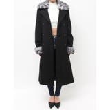 ベルト付タイトエコファーロングコート | GYDA | 詳細画像18