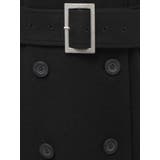 ベルト付タイトエコファーロングコート | GYDA | 詳細画像19