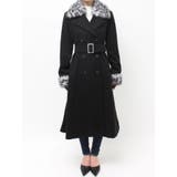 ベルト付タイトエコファーロングコート | GYDA | 詳細画像8