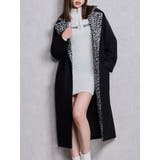 leopard slim longコート | GYDA | 詳細画像1 