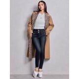 leopard slim longコート | GYDA | 詳細画像9 