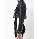 Fake leather shortジャケット | GYDA | 詳細画像12 