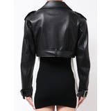 Fake leather shortジャケット | GYDA | 詳細画像13 