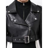 Fake leather shortジャケット | GYDA | 詳細画像14 