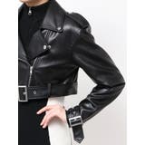 Fake leather shortジャケット | GYDA | 詳細画像15 