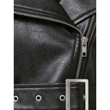 Fake leather shortジャケット | GYDA | 詳細画像22 