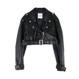 Fake leather shortジャケット | GYDA | 詳細画像24