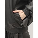 Symmetry GYDA EmbossフェイクレザーBIGブルゾン | GYDA | 詳細画像11 