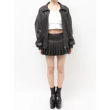 Symmetry GYDA EmbossフェイクレザーBIGブルゾン | GYDA | 詳細画像15 