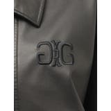 Symmetry GYDA EmbossフェイクレザーBIGブルゾン | GYDA | 詳細画像16 