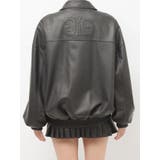 Symmetry GYDA EmbossフェイクレザーBIGブルゾン | GYDA | 詳細画像8 