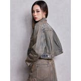 STUPID RICH bijouデニムショートGジャン | GYDA | 詳細画像8