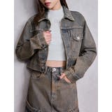 インディゴ | STUPID RICH bijouデニムショートGジャン | GYDA