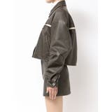 GGラインFake Leatherブルゾン | GYDA | 詳細画像12 