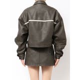 GGラインFake Leatherブルゾン | GYDA | 詳細画像13 