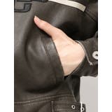 GGラインFake Leatherブルゾン | GYDA | 詳細画像16 