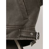 GGラインFake Leatherブルゾン | GYDA | 詳細画像18 