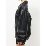 bijou Symmetry GYDAフェイクレザーBIGブルゾン | GYDA | 詳細画像22 