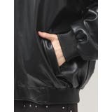 bijou Symmetry GYDAフェイクレザーBIGブルゾン | GYDA | 詳細画像26 