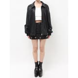 bijou Symmetry GYDAフェイクレザーBIGブルゾン | GYDA | 詳細画像32 