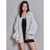 bijou Symmetry GYDAフェイクレザーBIGブルゾン | GYDA | 詳細画像6 